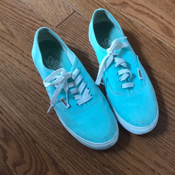 Vans Shoes - Aqua blue vans